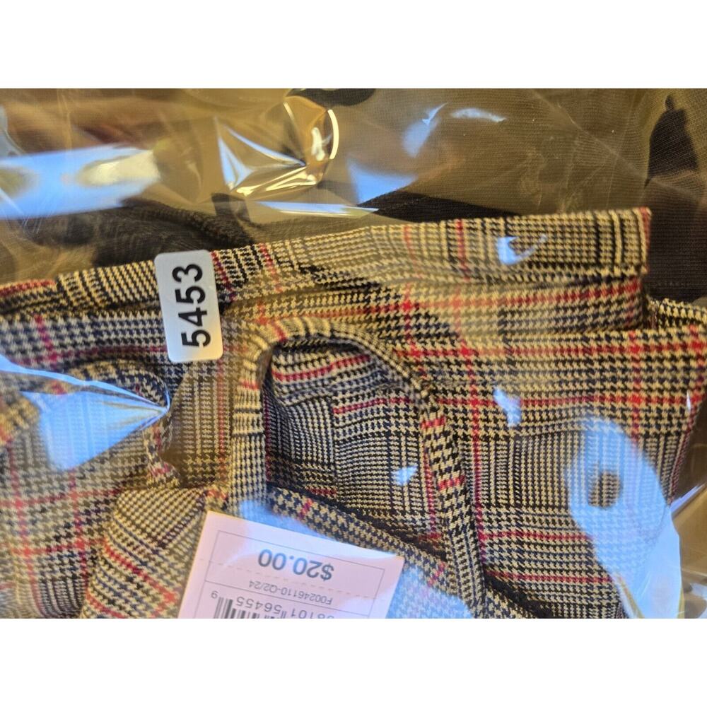 Wild Fable Halter Crop Top Size XS Womens Plaid Y2K spaghetti Strap - Picture 8 of 8